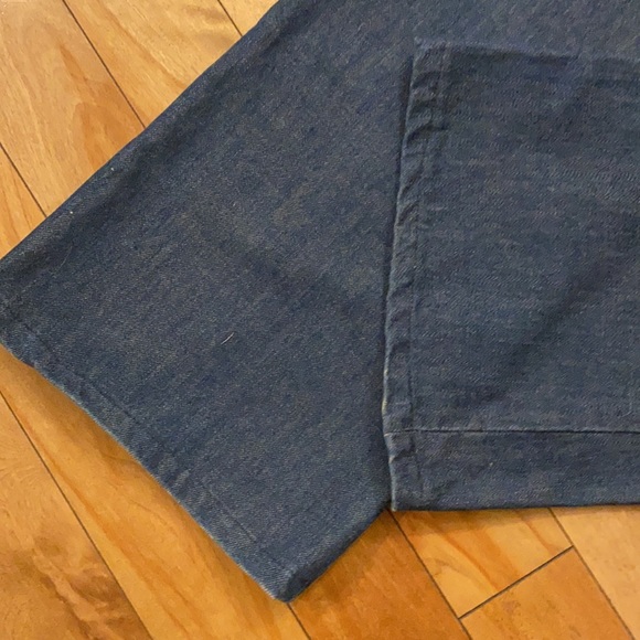 KORS Michael Kors wide leg retro style thick jeans. Size 4 dark wash. NWOT - Picture 7 of 7